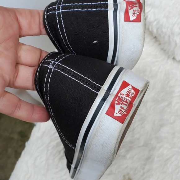 Vans Black sneakers W‎ 9.5/ M 8 - Picture 6 of 7
